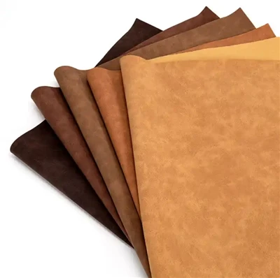 Suede Nubuck Cowhide সিন্থেটিক জল ভিত্তিক কৃত্রিম ভুল পু সিন্থেটিক চামড়া উপাদান জুতা জন্য